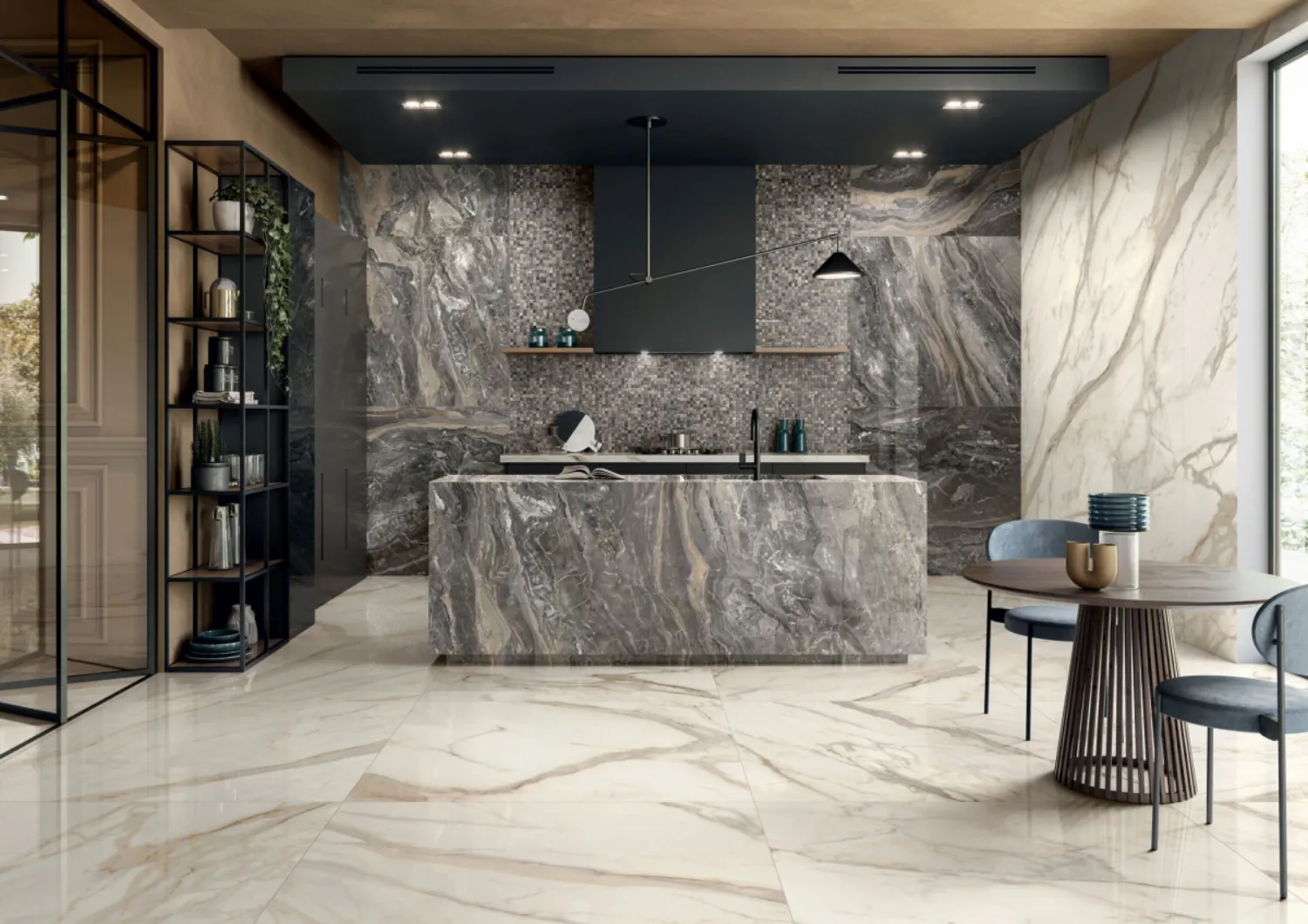 Marble Inspiration obklad po realizácii — inšpirácia 3