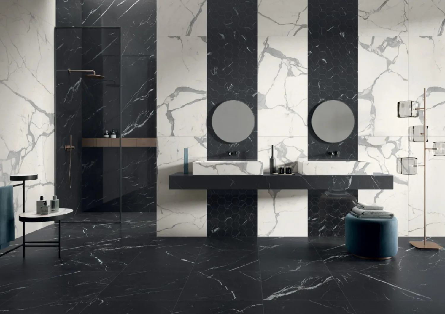 Marble Inspiration obklad po realizácii — inšpirácia 1