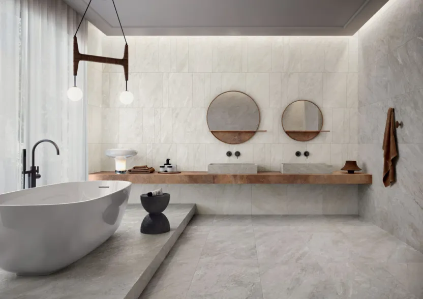 Quartz Essence kolekcia obkladov po realizácii — referencia 2